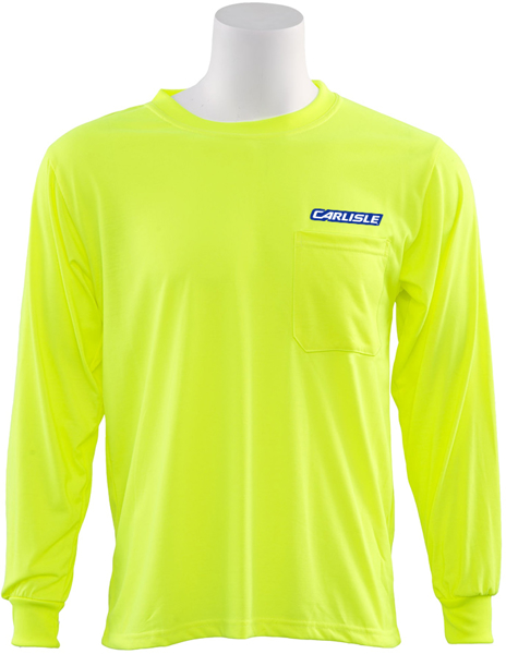 Picture of Non-ANSI Pocketed Long Sleeve Safety Tee
