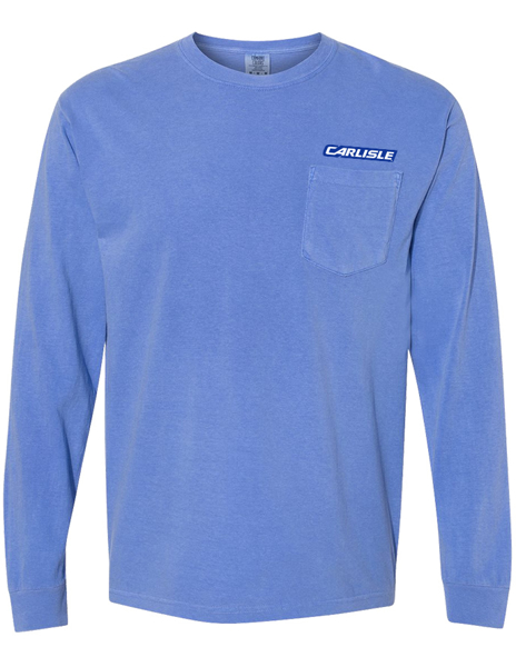 Picture of Comfort Colors Long Sleeve Pocket Tee