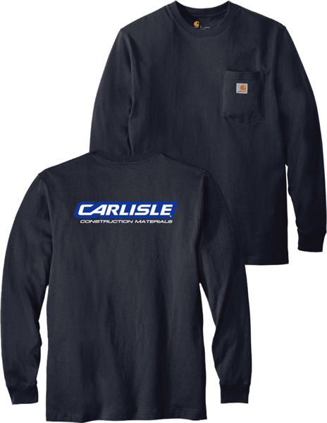 Picture of Carhartt ® Men's Workwear Pocket L/S T-Shirt Navy
