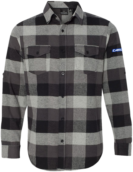 Picture of Yarn-Dyed Long Sleeve Flannel Shirt