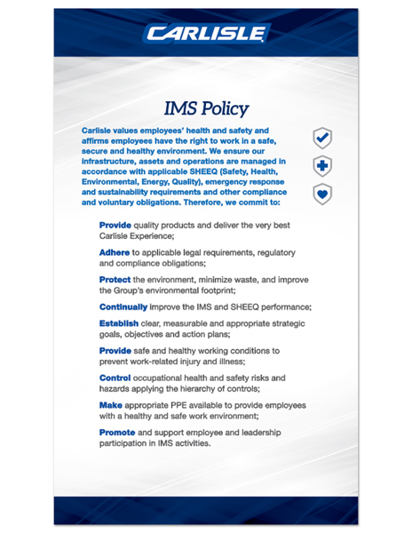 Picture of IMS Policy 3 1/2" x 6" Magnet