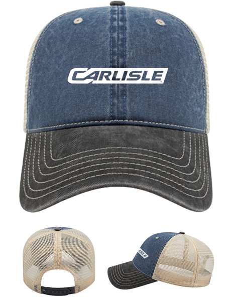 Picture of Washed Pigment Dyed Mesh Back Cap