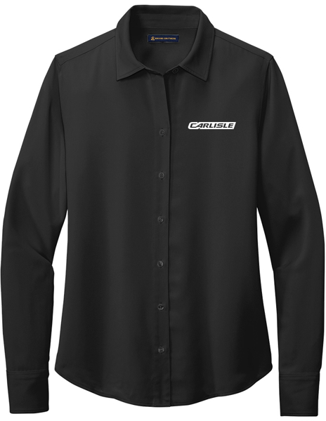 Picture of Brooks Brothers Women’s Full-Button Satin Blouse