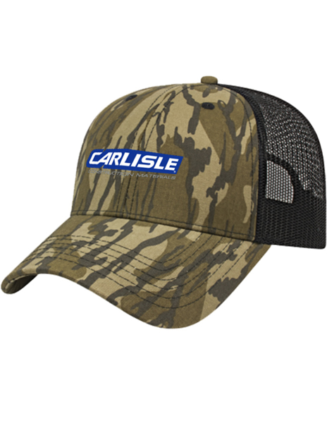 Picture of Solid Color Mesh Back Camo Cap