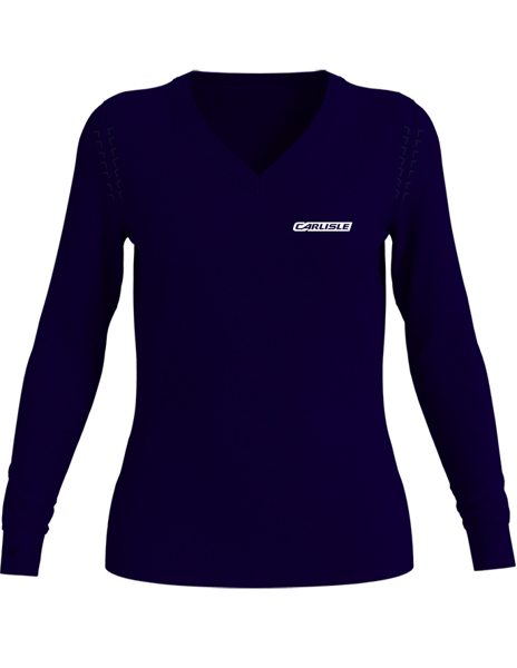 Picture of Calloway Ladies V-Neck Merino Sweater