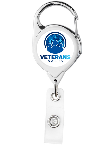 Picture of -D-Carabiner Retractable Badge Reel